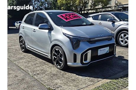 Silver 2024 Kia Picanto Hatch GT-LINE F