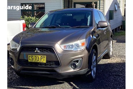 Grey 2013 Mitsubishi ASX Wagon (2Wd)
