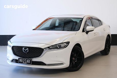 White 2019 Mazda 6 Sedan Atenza