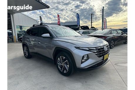 Silver 2021 Hyundai Tucson Wagon Elite (Fwd)