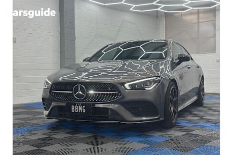 Grey 2020 Mercedes-Benz CLA250 Coupe 4Matic
