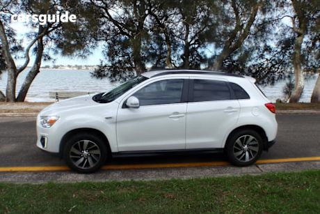 White 2016 Mitsubishi ASX Wagon Ls (4Wd)