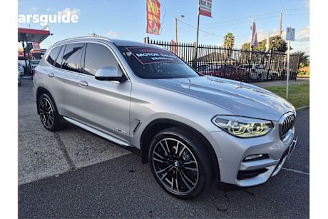 Silver 2018 BMW X3 Wagon Xdrive 20D