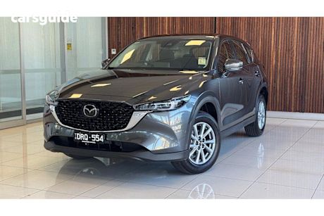Grey 2024 Mazda CX-5 SUV G25 MAXX SPORT F