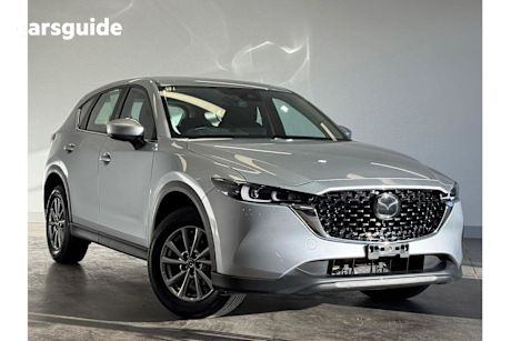 Silver 2023 Mazda CX-5 SUV G25 MAXX SPORT F