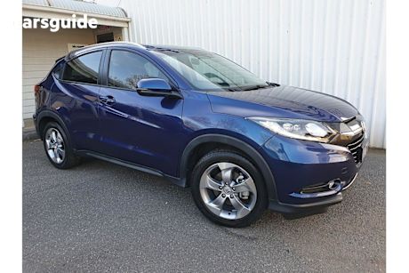 Blue 2017 Honda HR-V Wagon Vti-S