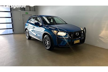 Blue 2012 Mazda CX-5 Wagon Maxx (4X2)