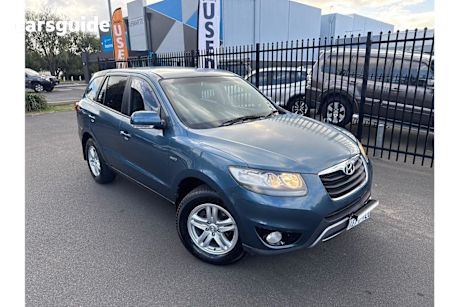 Blue 2011 Hyundai Santa FE SUV SLX 4X4