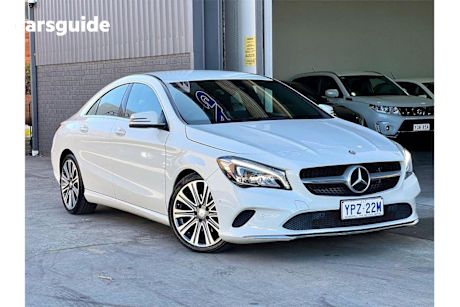 White 2016 Mercedes-Benz CLA200 Coupe