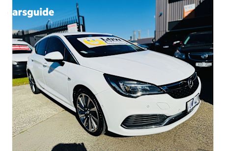 White 2017 Holden Astra Hatchback Rs-V
