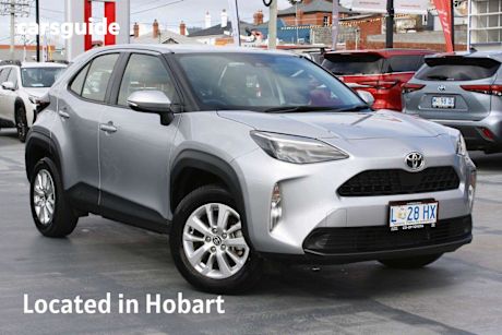 Silver 2023 Toyota Yaris Cross SUV GX F