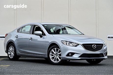 Silver 2018 Mazda Mazda6 Sedan SPORT F