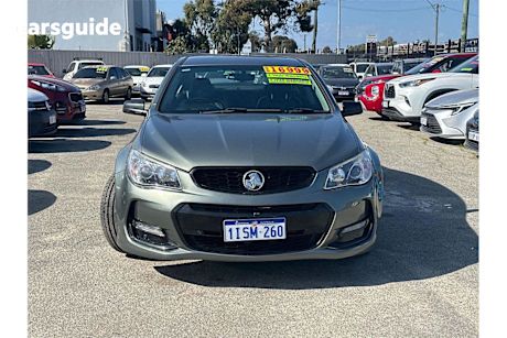 Grey 2016 Holden Commodore Sedan SV6 BLACK R