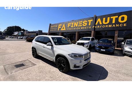 White 2014 BMW X5 Wagon Xdrive 30D