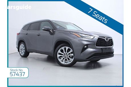 Silver 2021 Toyota Kluger Wagon Grande 2Wd