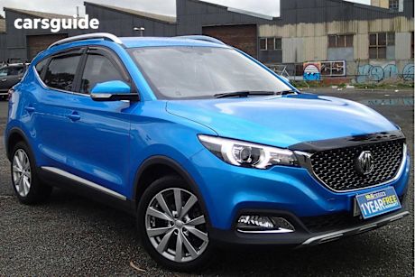Blue 2023 MG ZS Wagon Excite