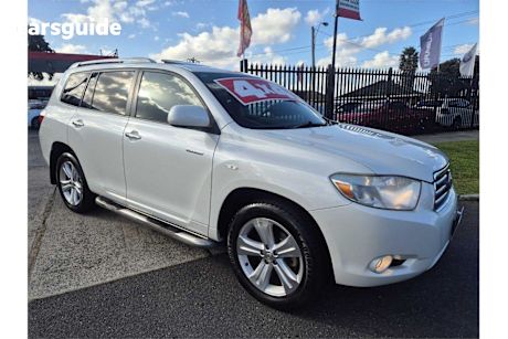 White 2008 Toyota Kluger Wagon Grande (4X4)