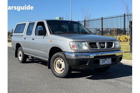 Silver 2001 Nissan Navara Ute Tray DX R