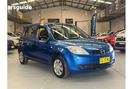Blue 2006 Mazda 2 Hatchback Neo