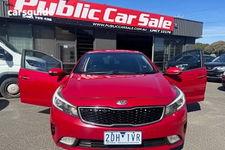 Red 2018 Kia Cerato Hatchback Sport+