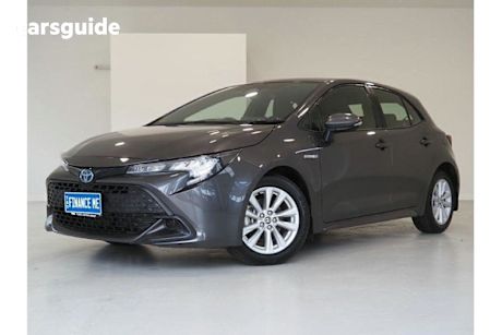Grey 2023 Toyota Corolla Hatch ASCENT SPORT HYBRID F