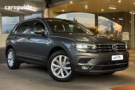 Grey 2017 Volkswagen Tiguan Wagon 162 Tsi Highline