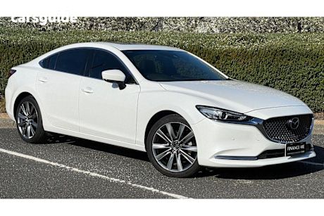 White 2018 Mazda Mazda6 Sedan ATENZA F