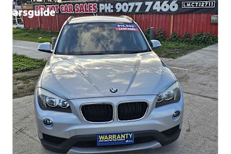 Silver 2013 BMW X1 Wagon Sdrive 18D