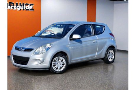 Silver 2011 Hyundai I20 Hatchback Active