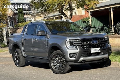Silver 2025 Ford Ranger Double Cab Pick Up Wildtrak 3.0 (4X4)