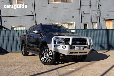 Grey 2016 Ford Ranger Dual Cab Pick-up Wildtrak 3.2 (4X4)