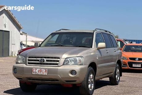 Gold 2005 Toyota Kluger Wagon Cvx (4X4)