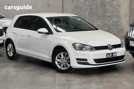 White 2016 Volkswagen Golf Hatchback 92 Tsi Trendline