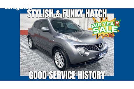 Silver 2014 Nissan Juke Hatch ST F