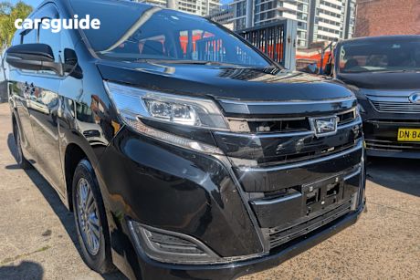 Black 2020 Toyota Noah Wagon X