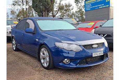 Blue 2009 Ford Falcon Sedan G6E Turbo