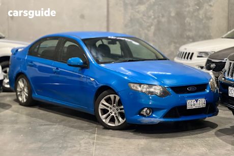 Blue 2010 Ford Falcon Sedan Xr6
