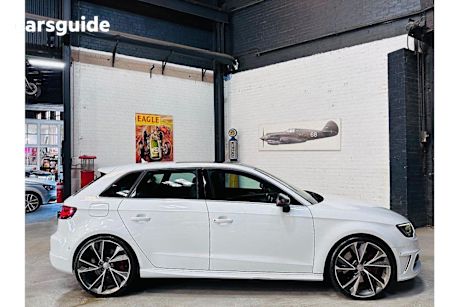 White 2016 Audi S3 Hatch 4WD