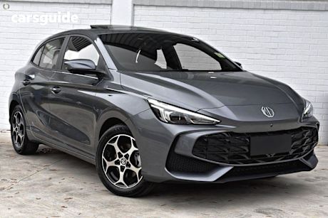 Grey 2024 MG MG3 Hatchback Essence Hybrid+