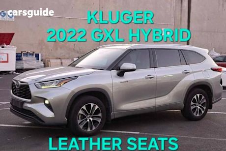 Silver 2022 Toyota Kluger Wagon Gxl Hybrid Awd