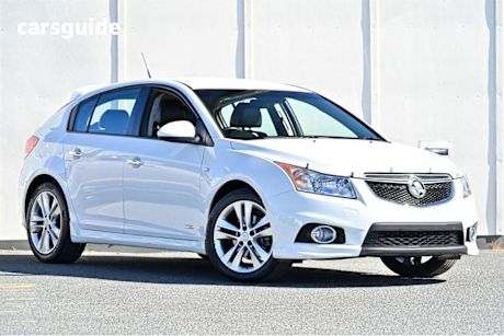 White 2014 Holden Cruze Hatchback Sri Z-Series