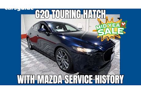 Blue 2019 Mazda 3 Hatchback G20 Touring