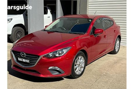 Red 2016 Mazda 3 Hatchback Neo