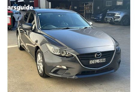 Grey 2014 Mazda 3 Hatchback Touring