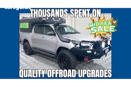 Silver 2020 Toyota Hilux Double Cab Pick Up Sr5+ (4X4)