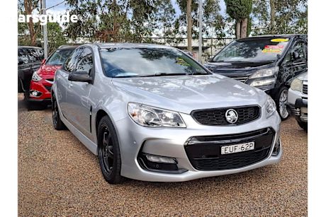 Silver 2016 Holden Commodore Sedan Sv6 Black Pack