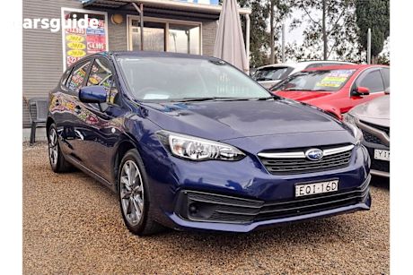 Blue 2021 Subaru Impreza Hatchback 2.0I (Awd)