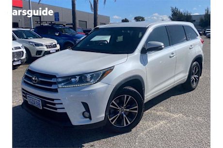 White 2019 Toyota Kluger Wagon Gx (4X2)