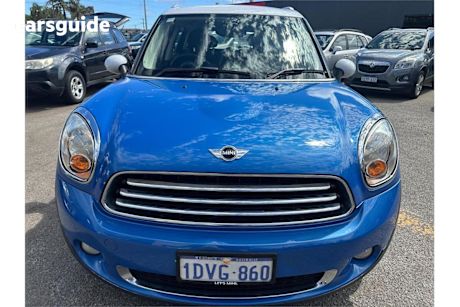 Blue 2011 Mini Countryman Wagon Cooper D