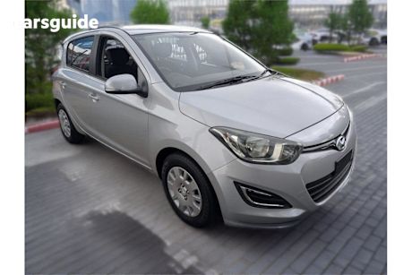 Silver 2013 Hyundai I20 Hatchback Active